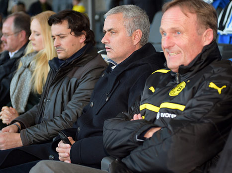 מוריניו. הלחיץ את בורוסיה (getty)