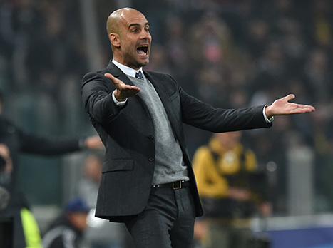 גווארדיולה. איבד את קור הרוח (getty)