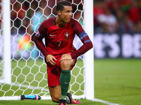 גם מול איסלנד לא הלך לרונאלדו (GETTYIMAGES)