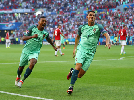 בנבחרת הוא יוצא מהצל של הכוכב הגדול היה ברור לכולם ביונייטד שהוא לא רונאלדו (Getty)