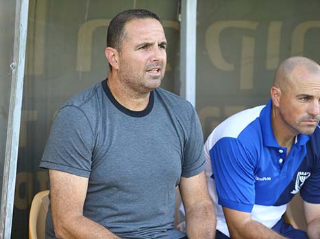 מתכונן לסנט אטיין. בן שמעון (צילום: לירון מולדובן)