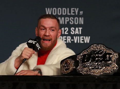 מקגרגור. רגיל לאור הזרקורים (gettyimages)