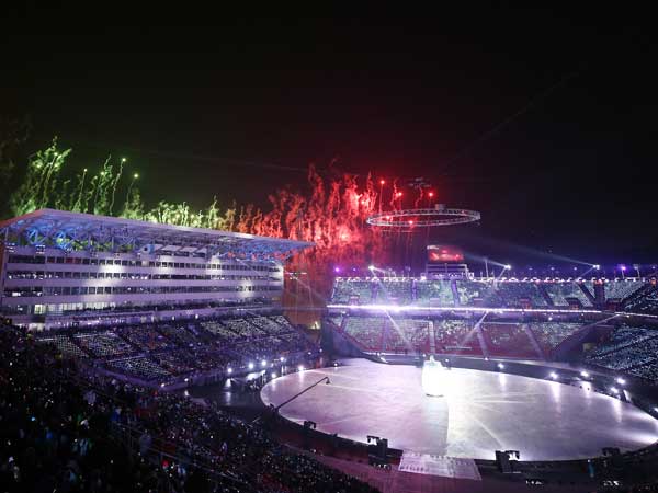 הטקס המרהיב בפיונגצ'אנג (Getty)