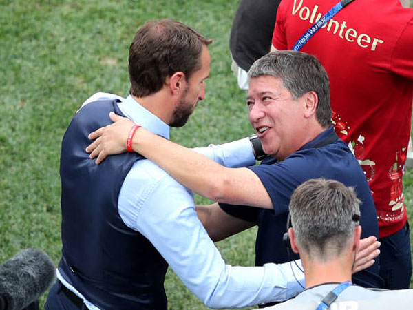 "אנגליה נבחרת אדירה". גומס וסאות'גייט (getty)