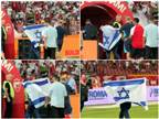רופאת ב"ש הניפה דגל ישראל, האוהדים זעמו
