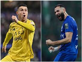 רונאלדו ובנזמה. מובילים את הרשימה (GETTY)