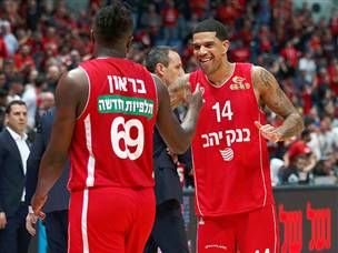 בראון ופלדין. חגגו כבר ברבע הראשון (אלן שיבר)