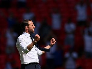 סאות'גייט. שמח כעת, חוזר לעבוד ממחר (Getty Images)