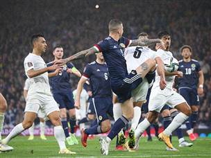 ערבובייה שהובילה ל-1:2 לישראל (אודי ציטיאט)