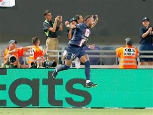 ניימאר התפוצץ עם שער מרהיב (צילום: אלן שיבר)