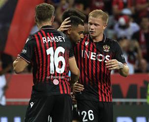 קלוד-מוריס חגג כבר בדקה ה-25 (ניס, רשמי)