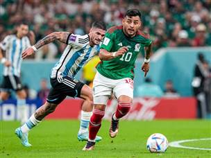 והמקסיקנים נראו הרבה יותר חדים על הדשא (GETTY)