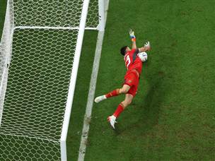 למזלה של ארגנטינה, היה לה את דיבו מרטינס (Getty)