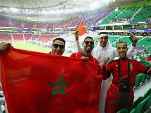 אוהדי מרוקו הגיעו עם המון חלומות (getty)