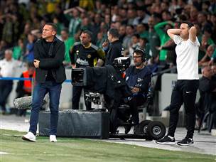 רגע קשה למכבי חיפה (צילום: אלן שיבר)