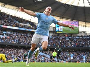 הולאנד הוסיף צמד (Michael Regan/Getty Images)