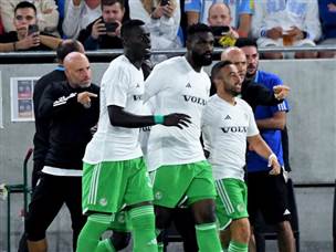 פיירו כבש ראשון (צילום: ראובן כהן, האתר הרשמי של מכבי חיפה)