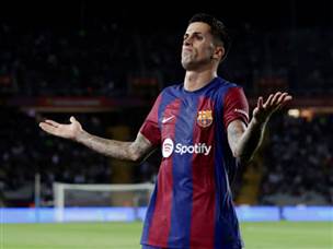 כמה שברצלונה חיכתה למגן ימני כמוהו. קאנסלו (GETTY)