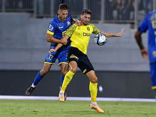 בית"ר פתחה אופטימי את המשחק (צילום: מאור אלקסלסי)