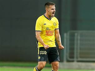 עם צמד גדול (צילום: אלן שיבר)