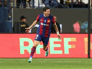 השער שלו הפיח תקווה. לבנדובסקי (GETTY)