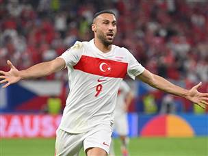 טורקיה בשמינית גמר יורו 2024 (GETTY)
