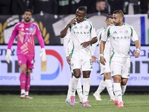 הופעה מאכזבת לחיפה שמתרחקת מהצמרת (צילום: מאור אלקסלסי)