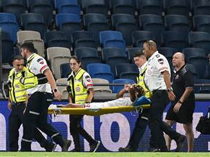 חומרת הפציעה תתברר. ז`ידו (ברני ארדוב)