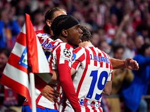 אתלטיקו מדריד בשמינית גמר ליגת האלופות (Angel Martinez/Getty Images)