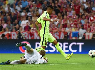 ניימאר איזן את התוצאה (gettyimages)