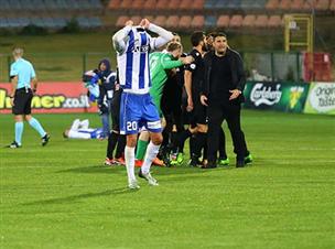 באשקלון מנסים לעכל את ההפסד הדרמטי (לירון מולדובן)