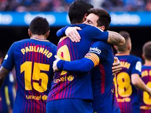 עוד ניצחון לברצלונה. בלתי ניתנת לעצירה (Getty)