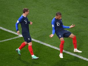 אמבפה וגריזמן. הדור הצעיר מספק תוצאות (GETTY)