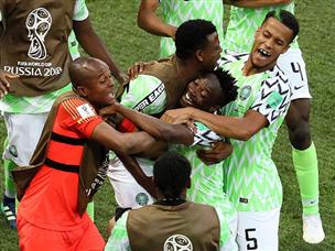 הניגרים בטירוף, ויגיעו למשחק רותח מול ארגנטינה (getty)