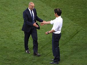 וגם המאמנים חלקו כבוד אחד לשני (getty)