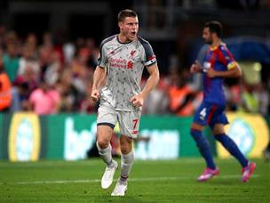 מילנר חגג עוד שער מהעונשין במדי ליברפול, ועל הדרך שבר שיא (getty)