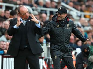 קלופ ובניטס. הספרדי לא עשה הנחות לקבוצתו לשעבר (Getty)