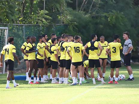 "השחקנים החליטו: הם רוצים להתאמן" (באדיבות בית"ר ירושלים)