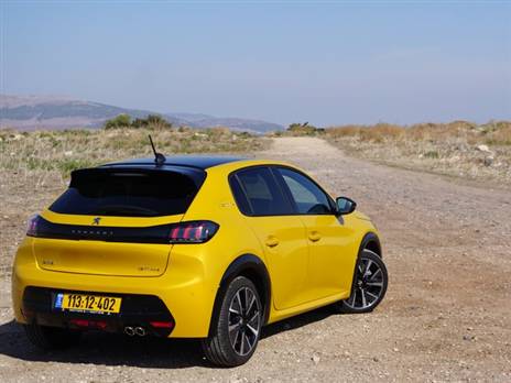 פיג'ו 208 החדשה  (צילומים: ניר בן-טובים)