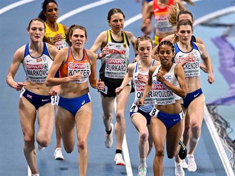 הובילה רוב הזמן, אך התעייפה בכמה מאות מטרים האחרונים (getty)