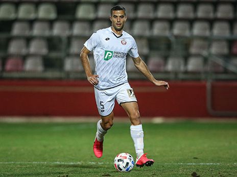 עדיין מחלים מפציעה. עידו לוי (צילום: מאור אלקסלסי)