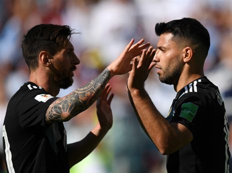 מסי ואגוארו. יתאחדו בקאמפ נואו? (Getty)