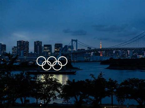 טוקיו נערכת למשחקים (GETTY)