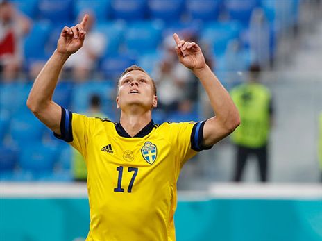 הוכיחה ספורטיביות עד הסוף, שבדיה (getty)