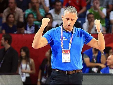 קוקושקוב. הדריך את דונצ'יץ' וסלובניה כל הדרך לזכייה ביורובאסקט (GETTY)