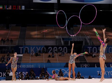 התאכזבו בתרגיל החישוקים והאלות (getty)