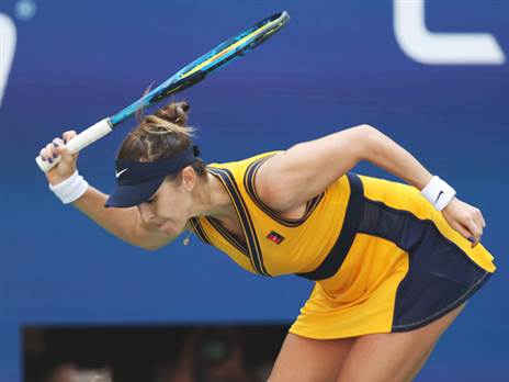 בלינדה בנצ'יץ'. לא האמינה שזה קרה לה (GETTY)