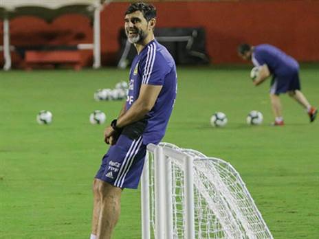 היום, עובד בצוות הארגנטינאי. אז'אלה (getty)