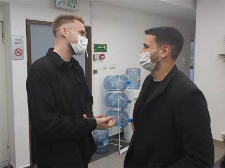 בוגדן פלאניץ' וגיל אופק בבית הדין