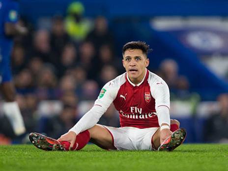 כמעט לבש חולצה אדומה אחרת. סאנצ'ס (GETTY)